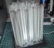 Печать светильника прозрачным PETG