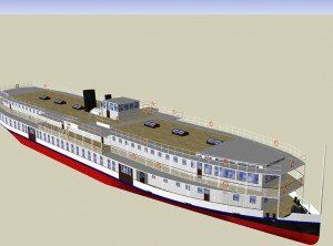 Теплоход типа "Военмор Ворошилов"