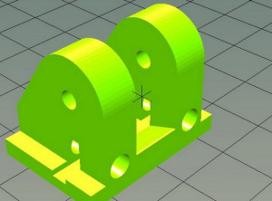 Каретка для 3D-модель «Натяжитель ремня оси Y для принтера Anet A6»