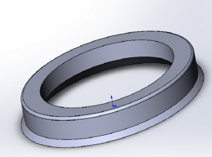 Центрирующее кольцо  для диска 73.1х56.6
