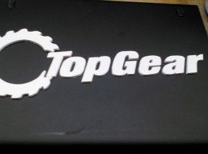 3D логотип британского автомобильного шоу TopGear