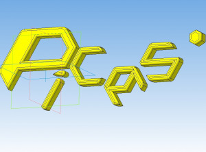 Буквы логотипа Picaso