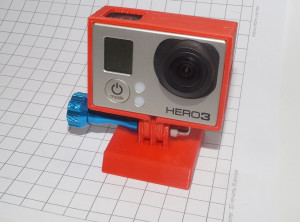 Крепление GoPro на штативе фотоаппарата