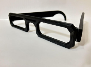 Квадратные очки для 3д печати