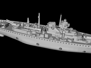 3D-модель «Bismarck 70 мм» вариант 2