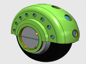 Крышка колеса (6,5") для мини-сигвея 
