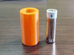 Батарейка С (LR14) из батарейки АА