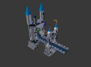 Лего крепость