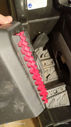 Упор ноги задней подножки, квадроцикл CF moto 500