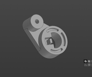 Рычаг тяги отопителя Granta