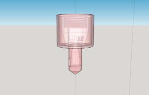 Увлажнитель земли в горшке, почти капельный полив