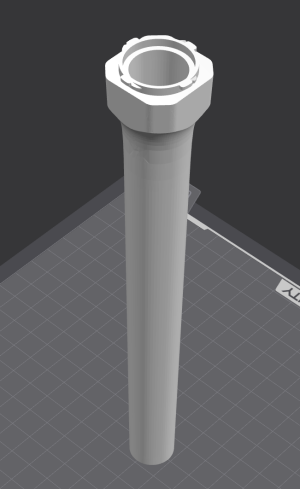 Насадка длинная Nitecore Cinewind CW20