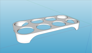 Лоток для яиц в холодильник