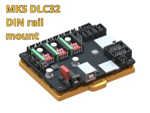 Крепление MKS-DLC32 на DIN рейку