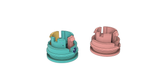 Деталь картриджа бликировки TurnKey велосипедной вилки RockShox Recon Gold 2014