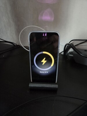 Держатель IPHONE 13 MINI с индукционной зарядкой