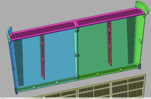 Сборный контейнер для силикогеля в DRYBOX .