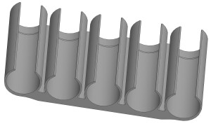 держатель на ремень  для 5 патронов 20к.
