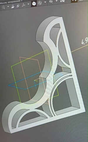 Уголок полки под специи