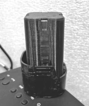 Корпус аккумулятора шуруповёрта 16,8в тип B, верхняя и нижняя часть