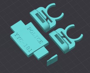 Фонарик YYC-101 налобное крепление