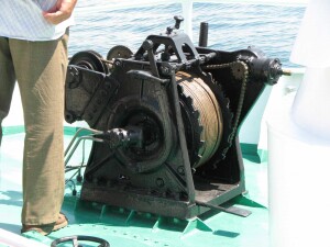 Якорная лебедка для модели катера проекта 1400 Гриф ВМФ СССР 1:35