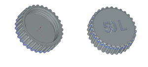 Крышка для 50 литровой канистры
