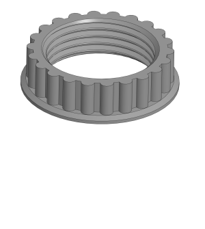 Гайка крепления смесителя 32мм резьба