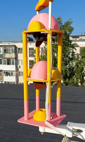 Ортокрыльчатый анемометр