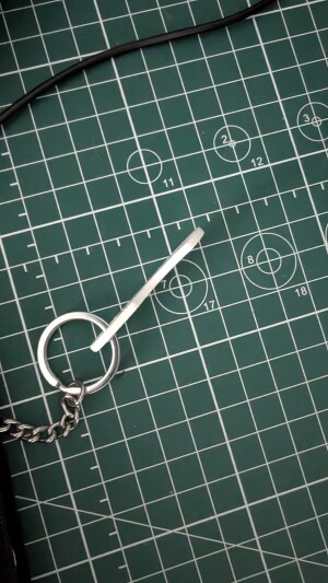 Ключ для тележки в супермаркете