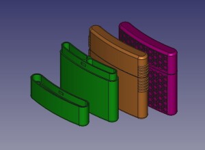 Портсигар RSH-002 (изогнутый)