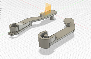 (Iran Khodro) Samand LX Stove lever / (Иран кходро) Саманд Рычаг Печки