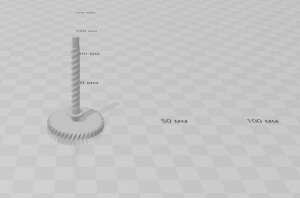 Шестерня привода стеклоподъемника Mazda Familia