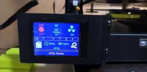 Kingroon KP5L - дисплей горизонтально