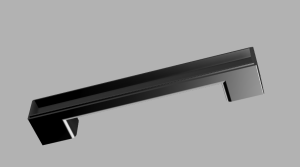 Рукоятка выдвигающейся ручки чемодана 180мм