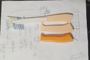 Ручка керамического ножа  из FixPrice