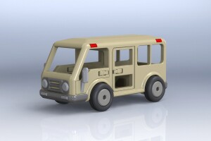 Бусик - автобус игрушечный