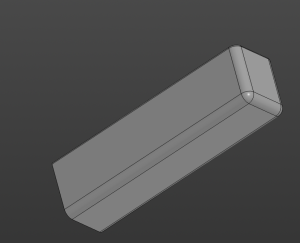 Заглушка для плинтуса Hager 80мм укороченная