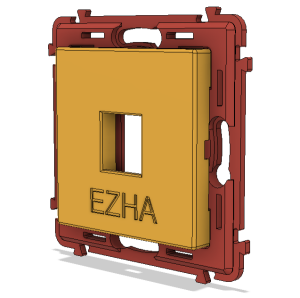 Ethernet-розетка для Legrand серии Valena Life (+ .step файл)