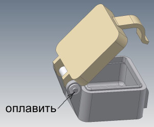 коробочка с защелкой