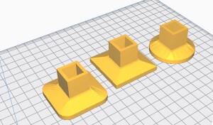 Ножки для стеллажа  под профильную трубу 25*25