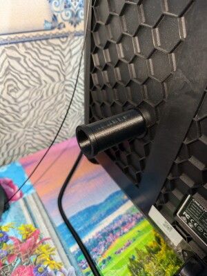 простой держатель филамента для creality k1se