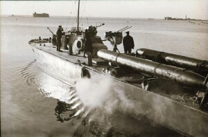 Бугельный торпедный аппарат БС-7 (для торпедного катера Д-3) (BSG-7 torpedo tube (for the D-3 torpedo boat) 1:35 ВМФ СССР