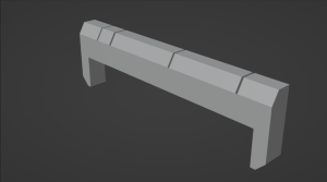 Верхний порожек комуза (4 струны)