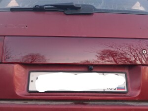 Ручка задней двери ваз 2111 с кронштейном под камеру заднего вида