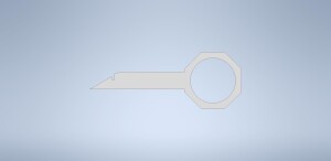 Ключ для снятия магнитолы