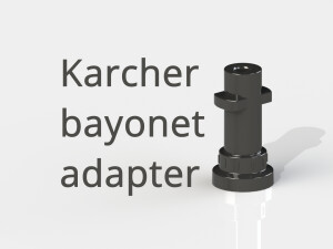 Karcher K3, K5 быстросъемный адаптер
