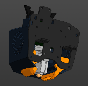 Anycubic Vyper (версии A, В, С) - Улучшенные воздуховоды обдува деталей.