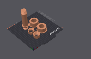 держатель филамента для ender 3 v2