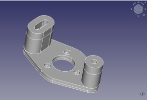 WM210 Крепление энкодера BKS3806B на моторную плиту.